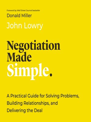 Negotiation Made Simple - Audiobook